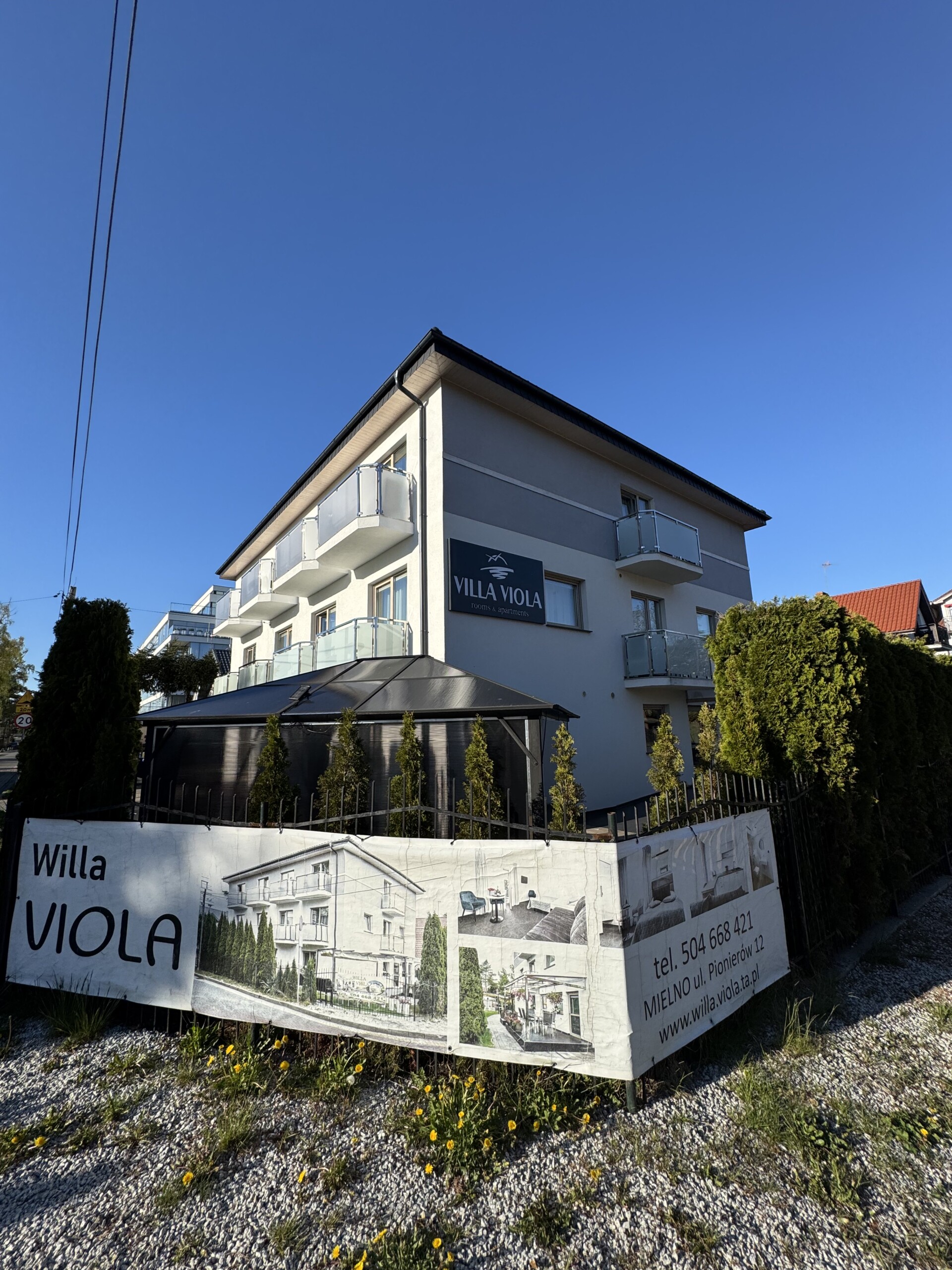 Villa Viola z zewnątrz Villa Viola z zewnątrz