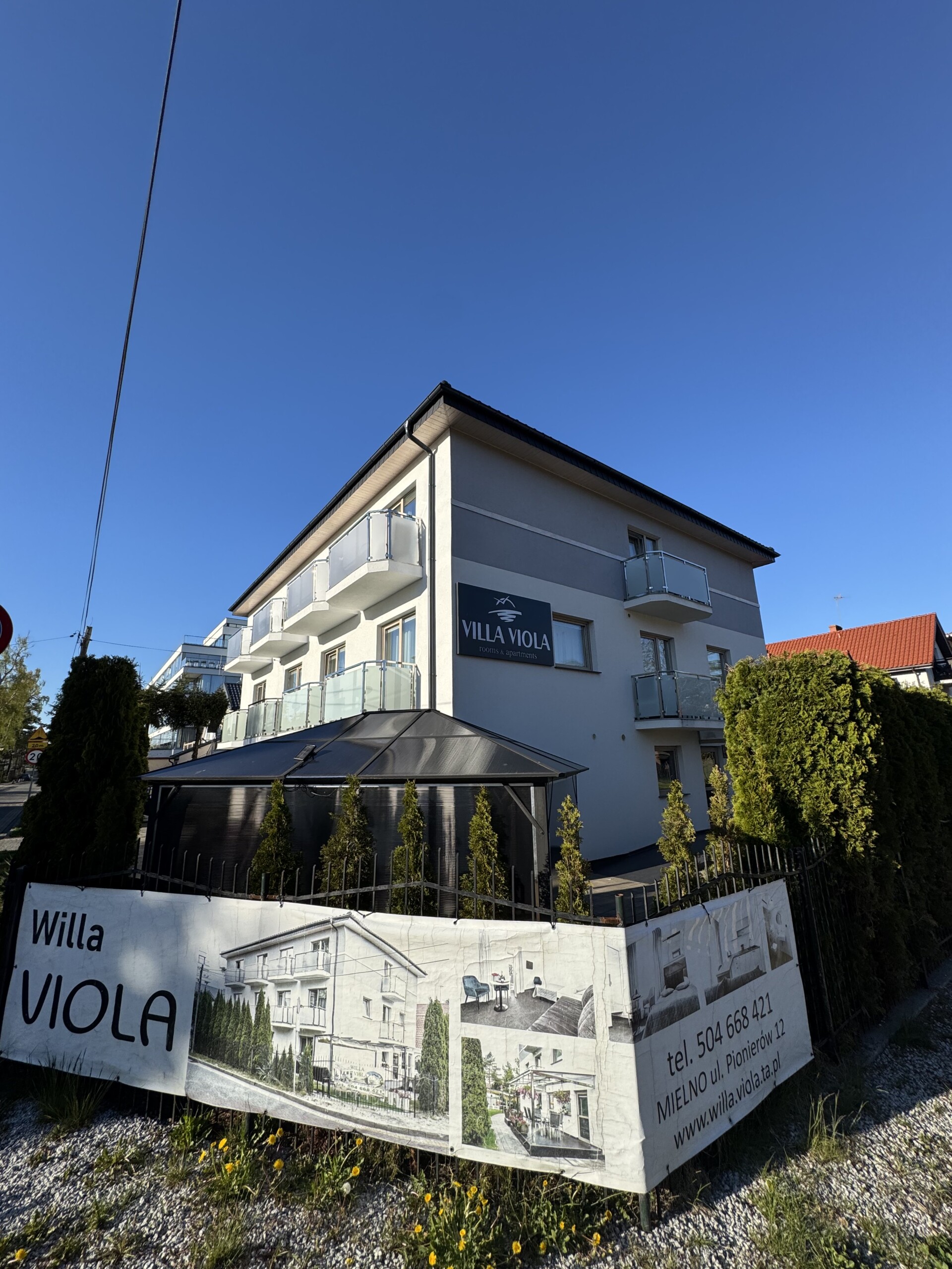 Villa Viola z zewnątrz Villa Viola z zewnątrz